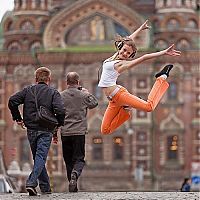 Sport and Fitness: flexible gymnastic girl