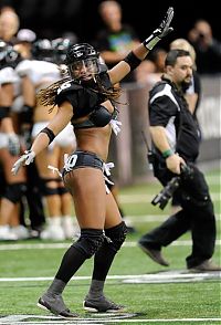 Sport and Fitness: Lingerie Football League girls