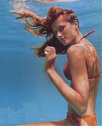 Sport and Fitness: diving girl