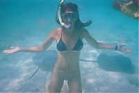 Sport and Fitness: diving girl