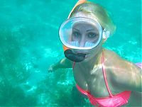 Sport and Fitness: diving girl
