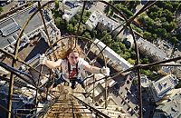 Sport and Fitness: Extreme buildering, Moscow, Russia