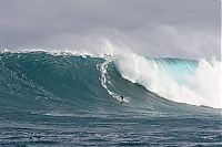 Sport and Fitness: surfing huge waves