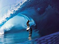 Sport and Fitness: surfing huge waves