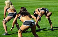 Sport and Fitness: Lingerie Bowl girls