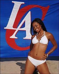 Sport and Fitness: Los Angeles Clippers NBA cheerleader girls