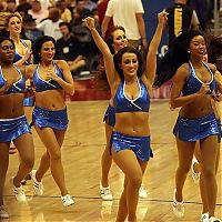 Sport and Fitness: Los Angeles Clippers NBA cheerleader girls