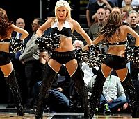 Sport and Fitness: San Antonio Spurs NBA cheerleader girls