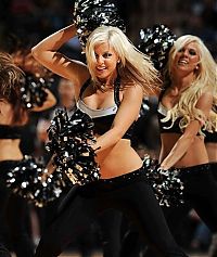 Sport and Fitness: San Antonio Spurs NBA cheerleader girls