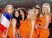 Sport and Fitness: uefa euro 2012 football fan girls