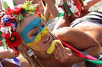Sport and Fitness: uefa euro 2012 football fan girls