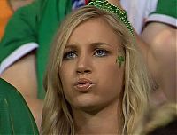 Sport and Fitness: uefa euro 2012 football fan girls