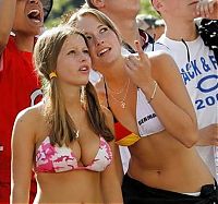 Sport and Fitness: uefa euro 2012 football fan girls