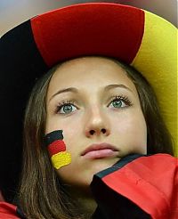 Sport and Fitness: uefa euro 2012 football fan girls