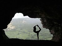 Sport and Fitness: flexible gymnastic girl