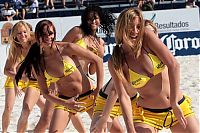 Sport and Fitness: beach volleyball cheerleader girls