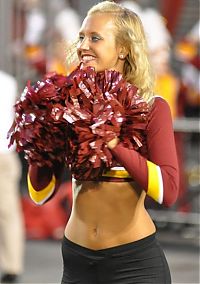 Sport and Fitness: cheerleader girls