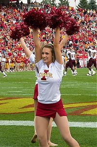 Sport and Fitness: cheerleader girls