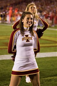 Sport and Fitness: cheerleader girls