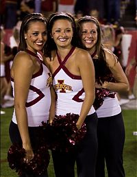 Sport and Fitness: cheerleader girls