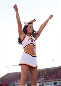 Sport and Fitness: cheerleader girls