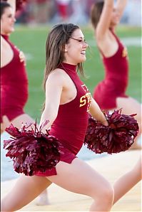 Sport and Fitness: cheerleader girls