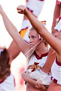 Sport and Fitness: cheerleader girls