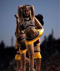 Sport and Fitness: cheerleader girls