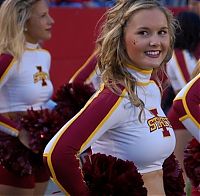 Sport and Fitness: cheerleader girls