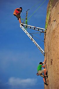 Sport and Fitness: rock climbing photography