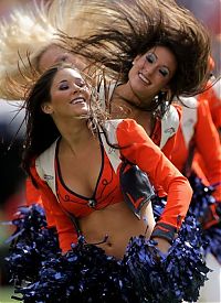 Sport and Fitness: Denver Broncos NFL cheerleader girls