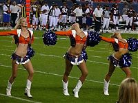 Sport and Fitness: Denver Broncos NFL cheerleader girls