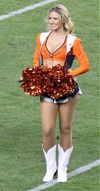 Sport and Fitness: Denver Broncos NFL cheerleader girls