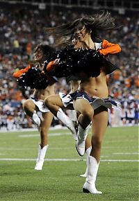 Sport and Fitness: Denver Broncos NFL cheerleader girls