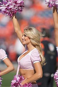 Sport and Fitness: Denver Broncos NFL cheerleader girls