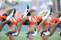 Sport and Fitness: Denver Broncos NFL cheerleader girls