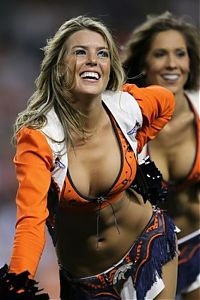 Sport and Fitness: Denver Broncos NFL cheerleader girls