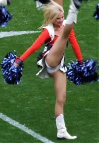 Sport and Fitness: Denver Broncos NFL cheerleader girls