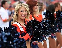 Sport and Fitness: Denver Broncos NFL cheerleader girls