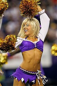 Sport and Fitness: Minnesota Vikings NFL cheerleader girls