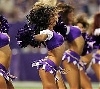 Sport and Fitness: Minnesota Vikings NFL cheerleader girls