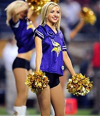 Sport and Fitness: Minnesota Vikings NFL cheerleader girls