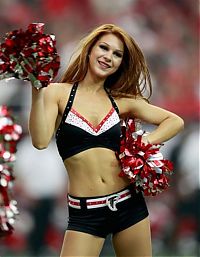 Sport and Fitness: Atlanta Falcons NFL cheerleader girls