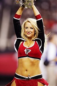 Sport and Fitness: Atlanta Falcons NFL cheerleader girls