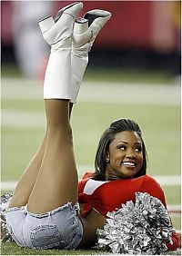 Sport and Fitness: Atlanta Falcons NFL cheerleader girls