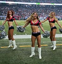 Sport and Fitness: Atlanta Falcons NFL cheerleader girls