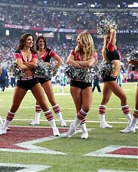 Sport and Fitness: Atlanta Falcons NFL cheerleader girls