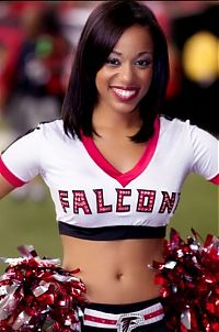 Sport and Fitness: Atlanta Falcons NFL cheerleader girls