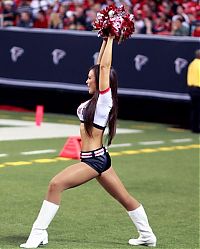 Sport and Fitness: Atlanta Falcons NFL cheerleader girls