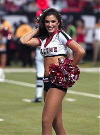 Sport and Fitness: Atlanta Falcons NFL cheerleader girls